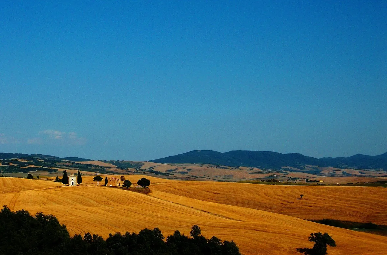 Best place to do the new year's resolutions is in Tuscany